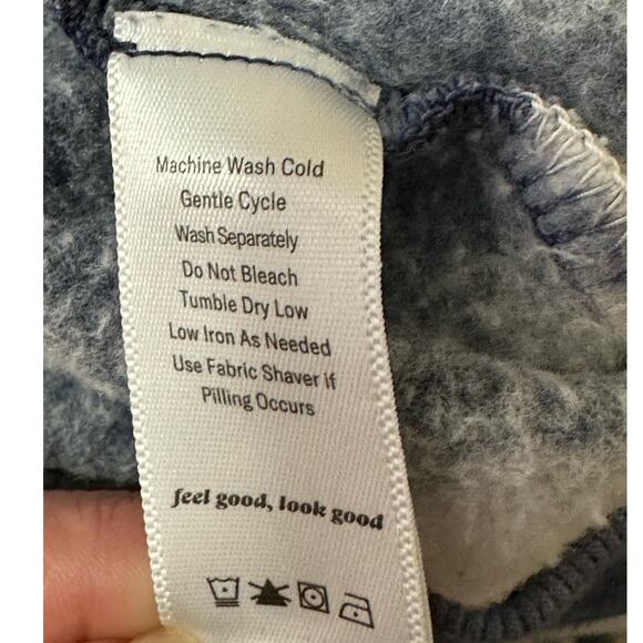 RicherPoorer blue white tie dye long sleeves sweatshirt size M - Picture 5 of 11